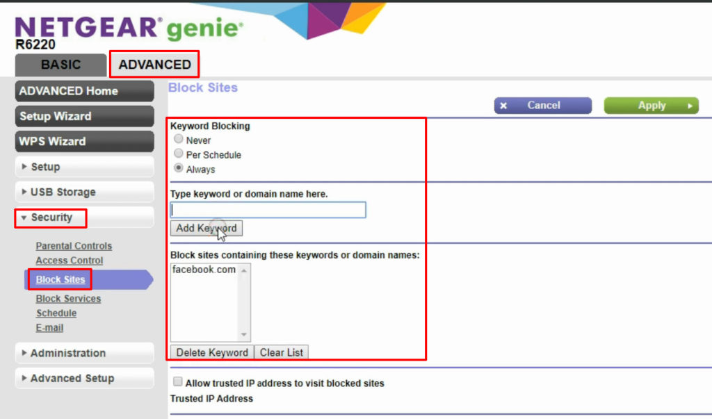 NETGEAR Router