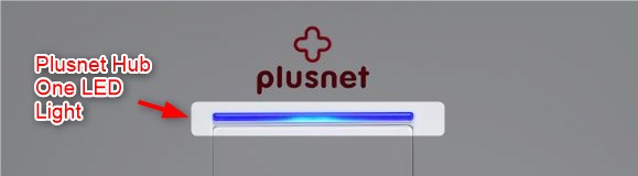 Plusnet hub One LED light