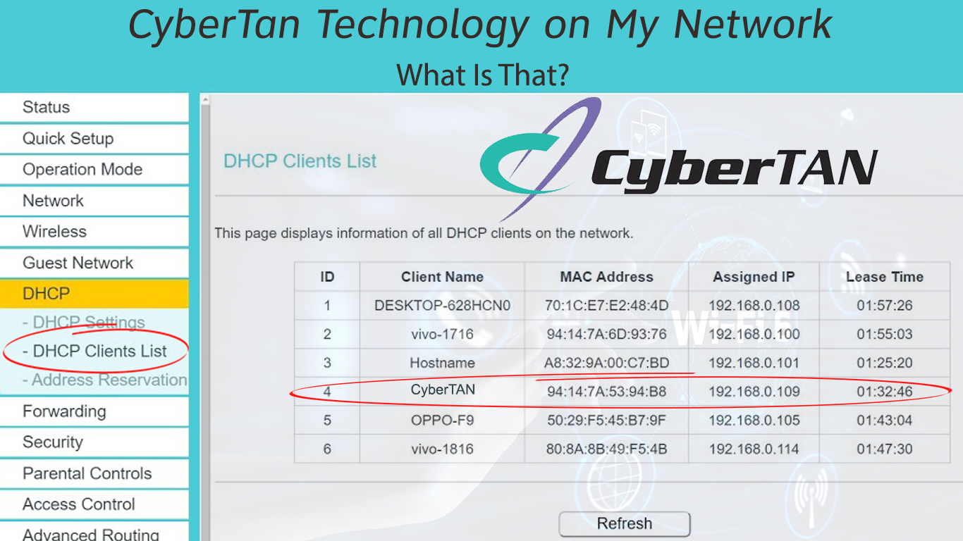 Cybertan Technology On My Network What Is That Routerctrl