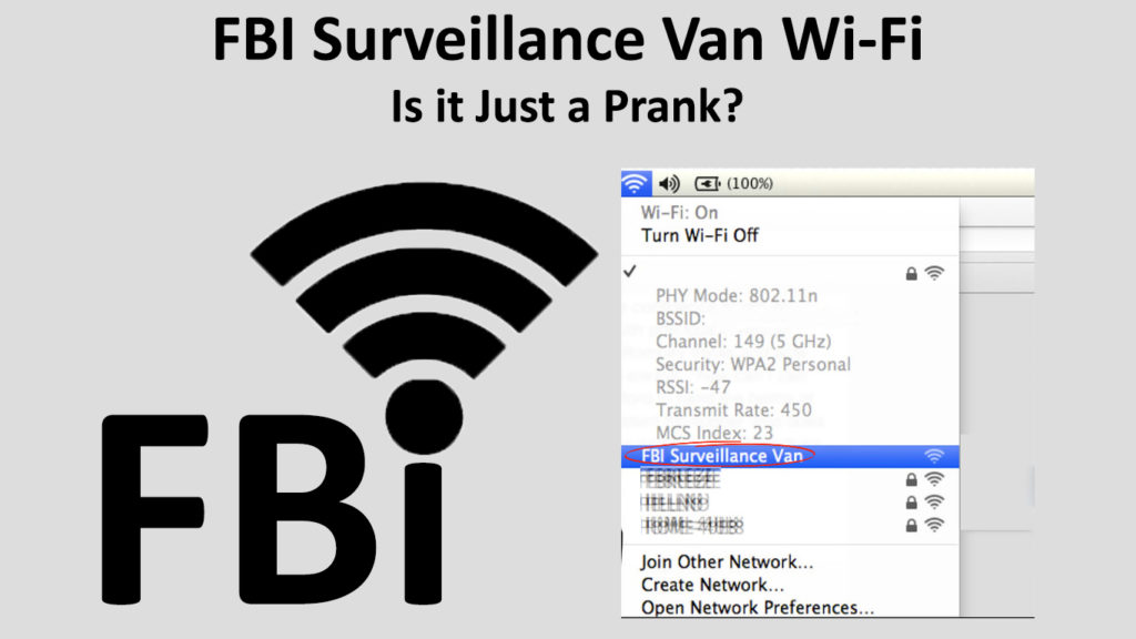 FBI Surveillance van Wi-Fi