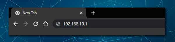 Optilink default IP address