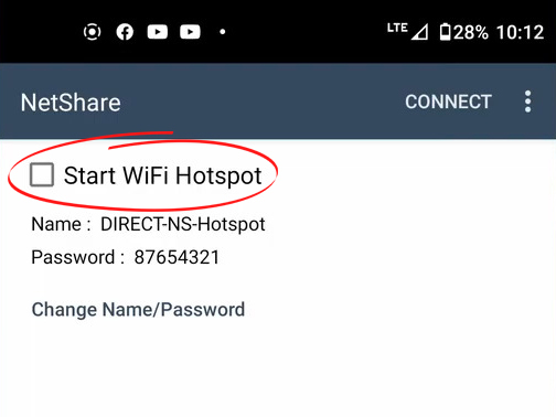 Wi-Fi hotspot