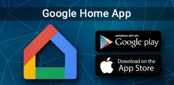 download and install the Google Home app
