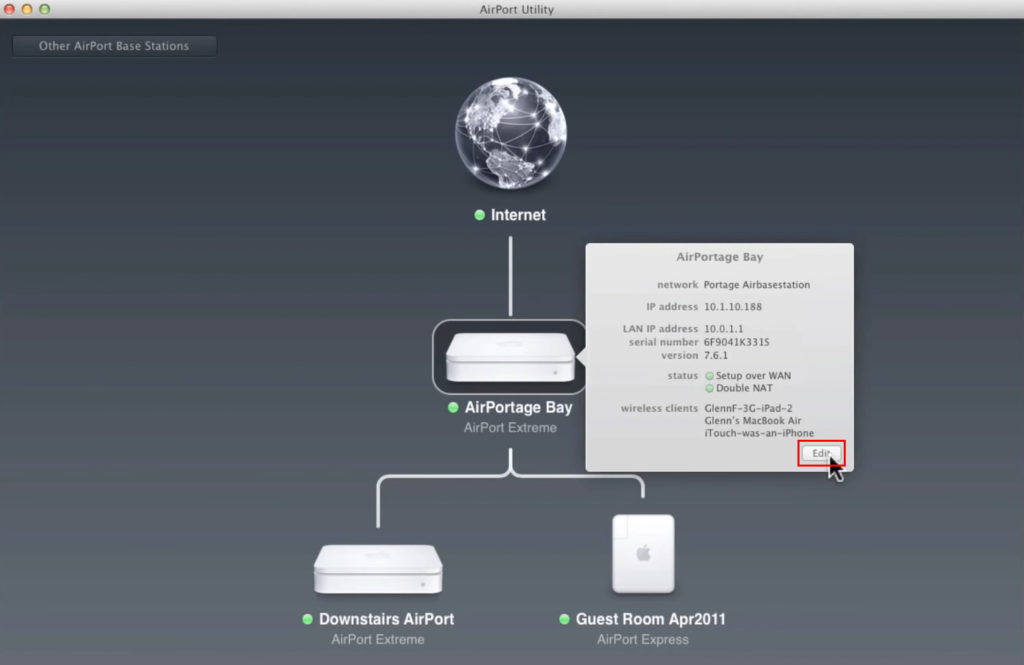 apple airport setup