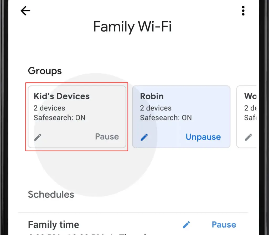 Family Wi-Fi