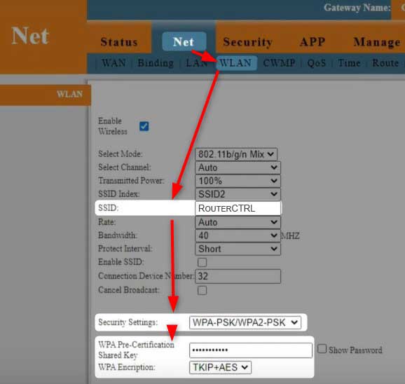 Genexis router WiFi management