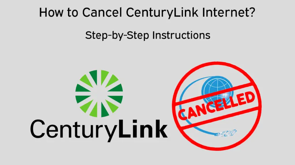 How to Cancel CenturyLink Internet