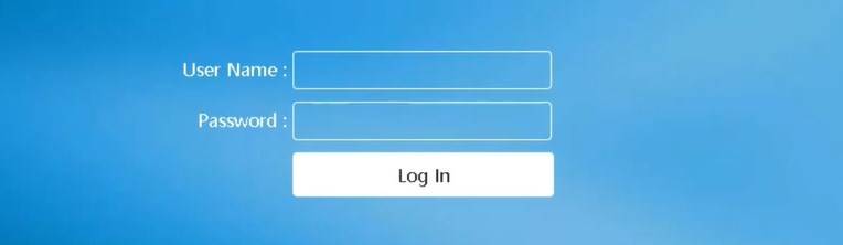 Kerala Vision router login page