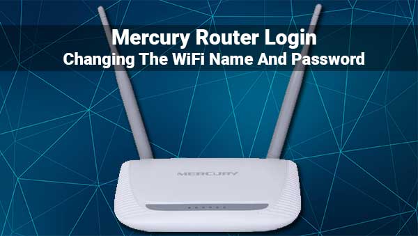 Mercury Router Login