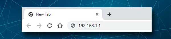 Optronix default router IP address