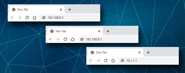 Optus router login IPs