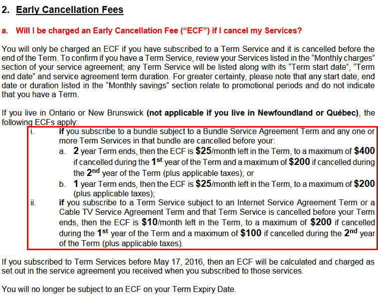 Rogers Residential Service Agreement