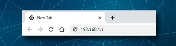 Uniway default router IP address