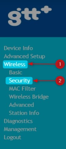 Wireless Security Settings