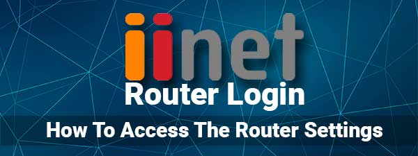 iiNet router login