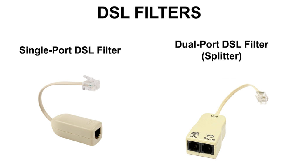 type of DSL filter