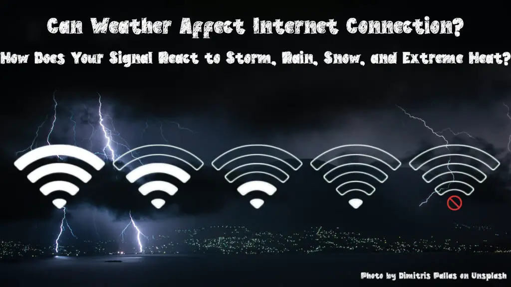 Can Weather Affect Internet Connection