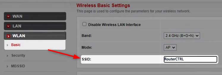 Change SSID on Beetel router