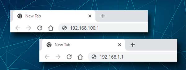 Converge router IP addresses