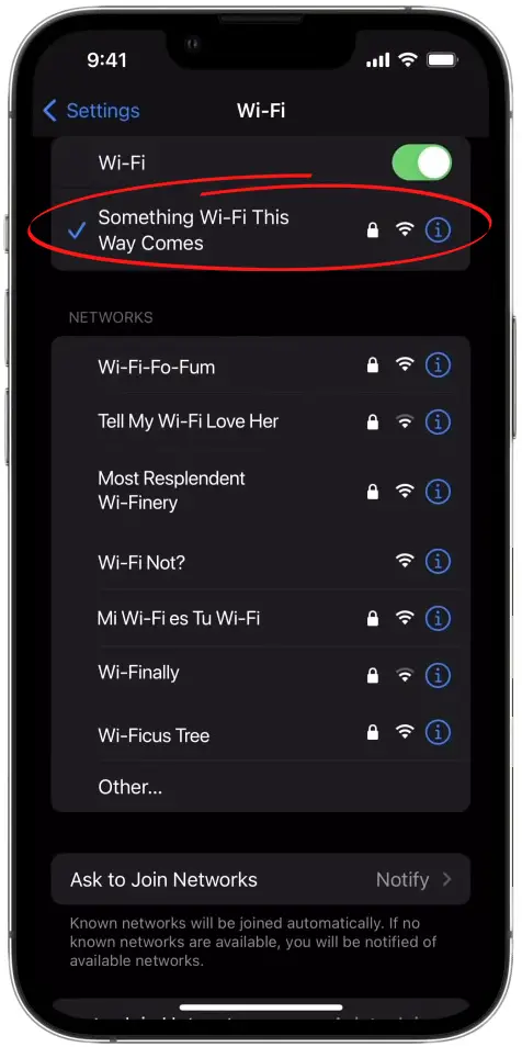 How to Find SSID on iOS