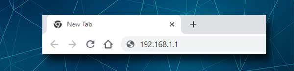 Net Link default router IP address