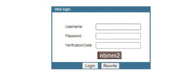 Net Link router login page