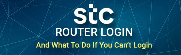 STC router login