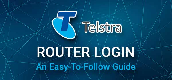 Telstra router login