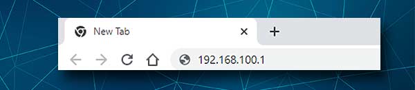 Viasat router default IP address