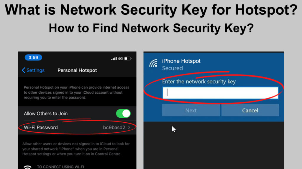 What is Network Security Key for Hotspot