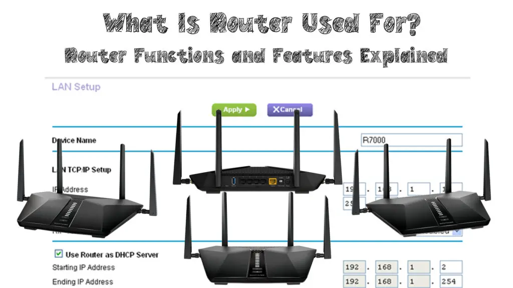 What is the Router Used For