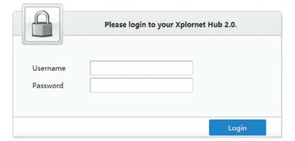 Xplornet router login page