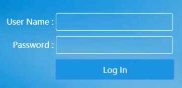 Zain router login page