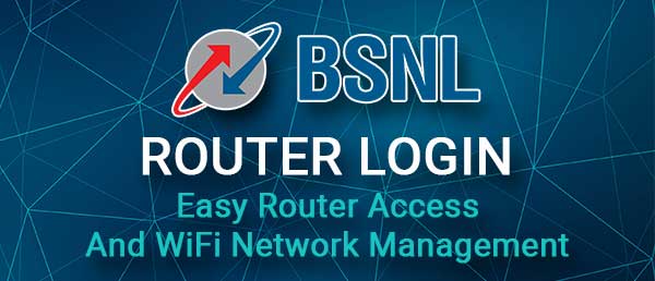 BSNL router login