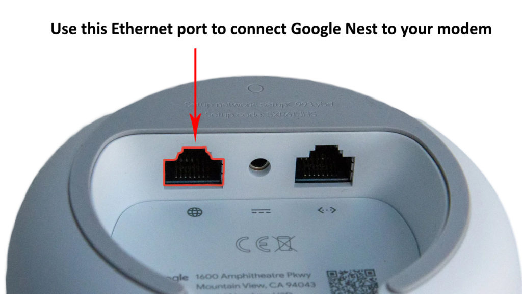 Ethernet port