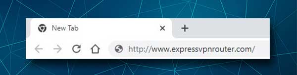 ExpressVPN router login web address