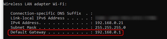 Find the correct Shaw router IP address