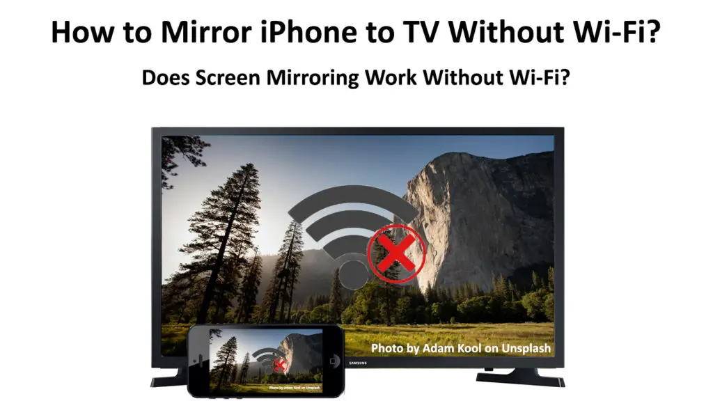 How to Mirror iPhone to TV Without Wi-Fi
