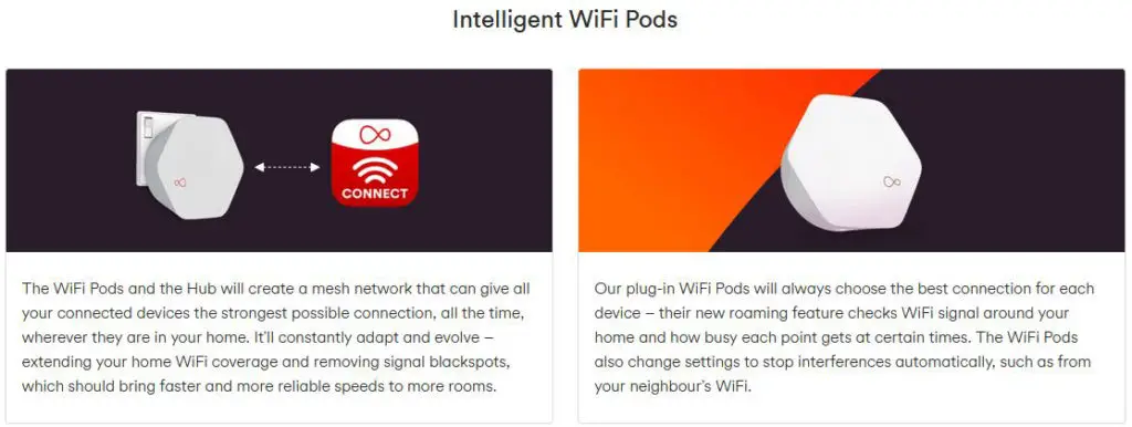 Intelligent Wi-Fi Pod by Virgin Media