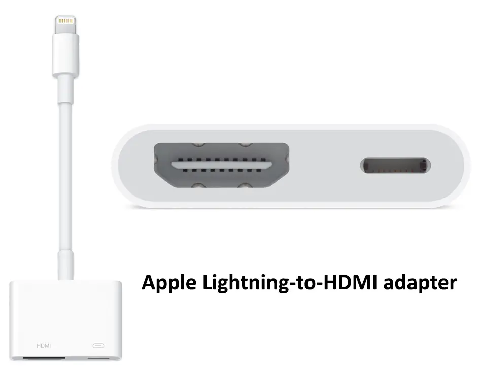 Lightning-to-HDMI adapter