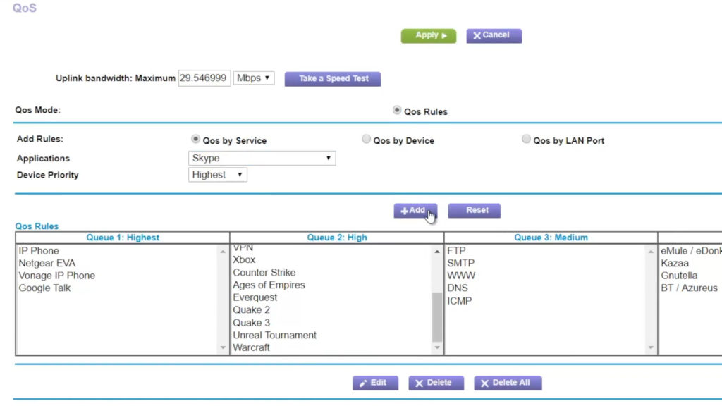 NETGEAR router