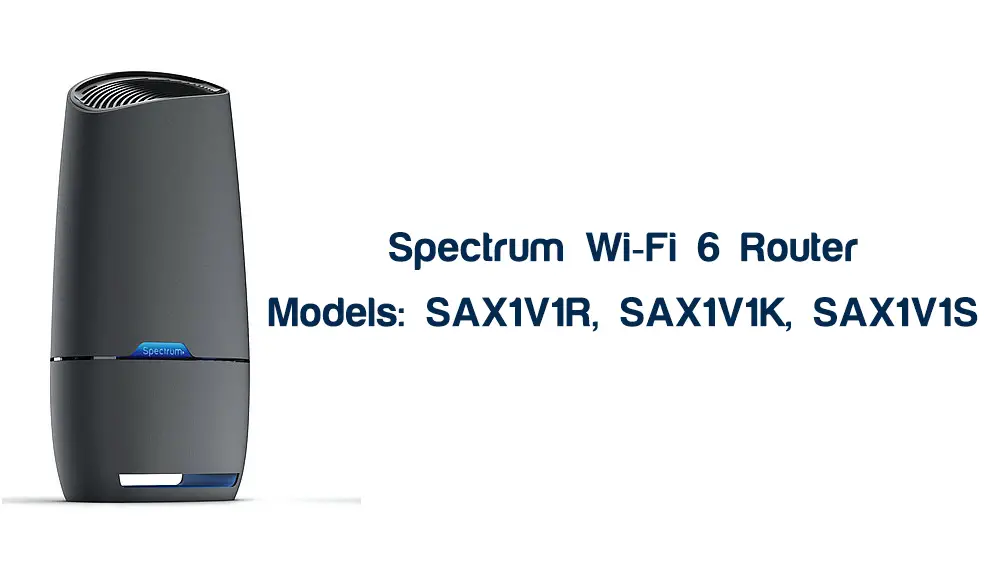 Spectrum Wi-Fi 6 Routers