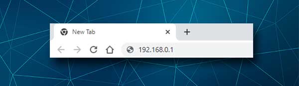 Suddenlink router default IP address