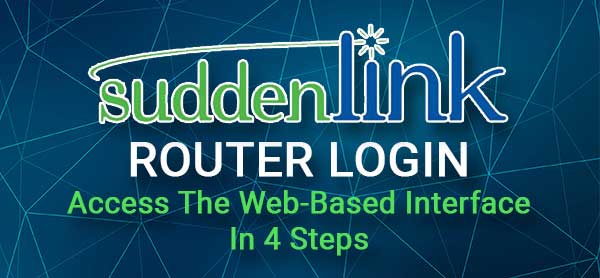 Suddenlink router login