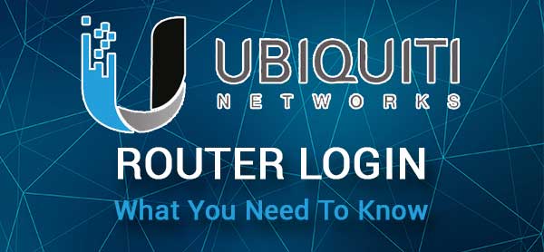 Ubiquiti UniFi router login