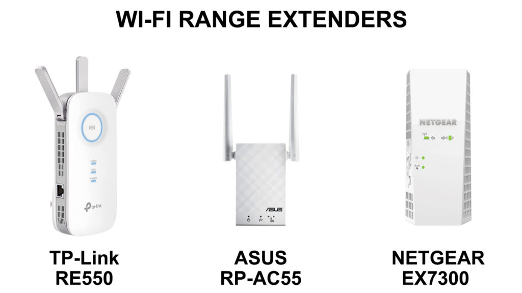 Wi-Fi range extenders