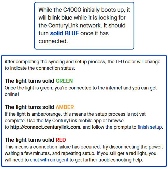 CenturyLink Light Meaning