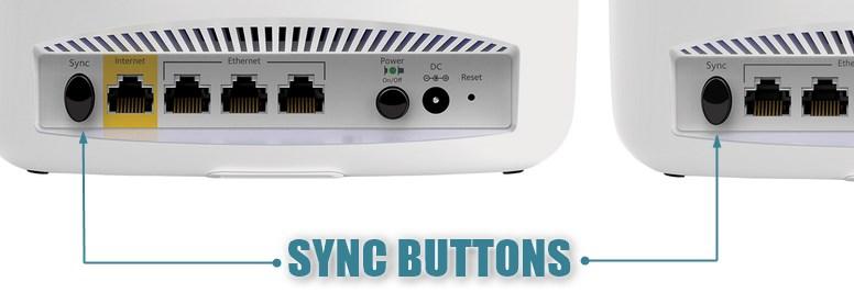 SYNC button