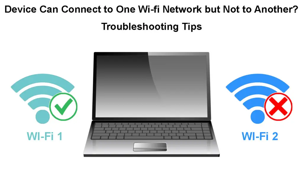 What to Do If Your Device Can Connect to One Wi-fi Network but Not to Another