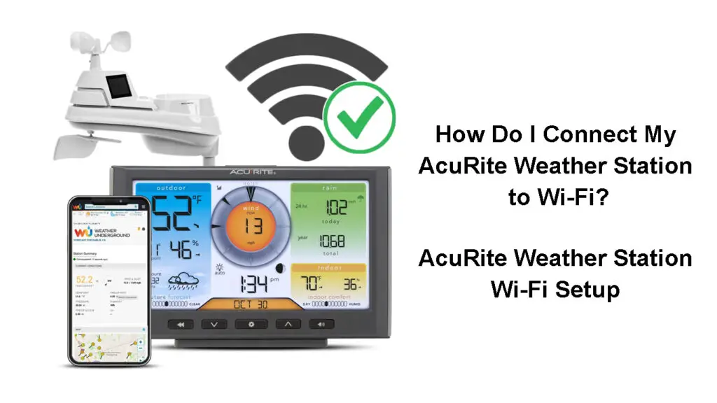 How Do I Connect My AcuRite Weather Station to Wi-Fi